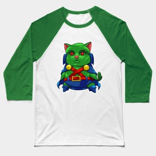 Martian Manhunter PopCat! Baseball T-Shirt